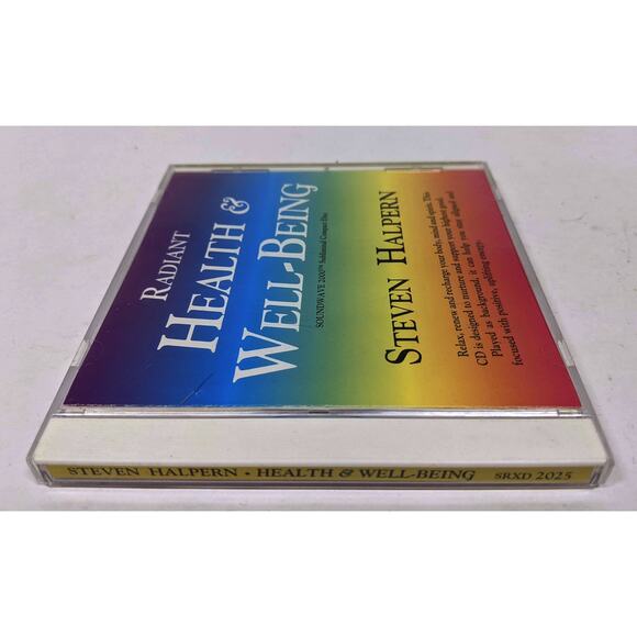 Steven Halpern – Radiant Health & Well Being CD - 1994 Meditation, Therapy - Picture 5 of 5